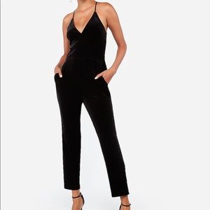 Velvet jumpsuit
